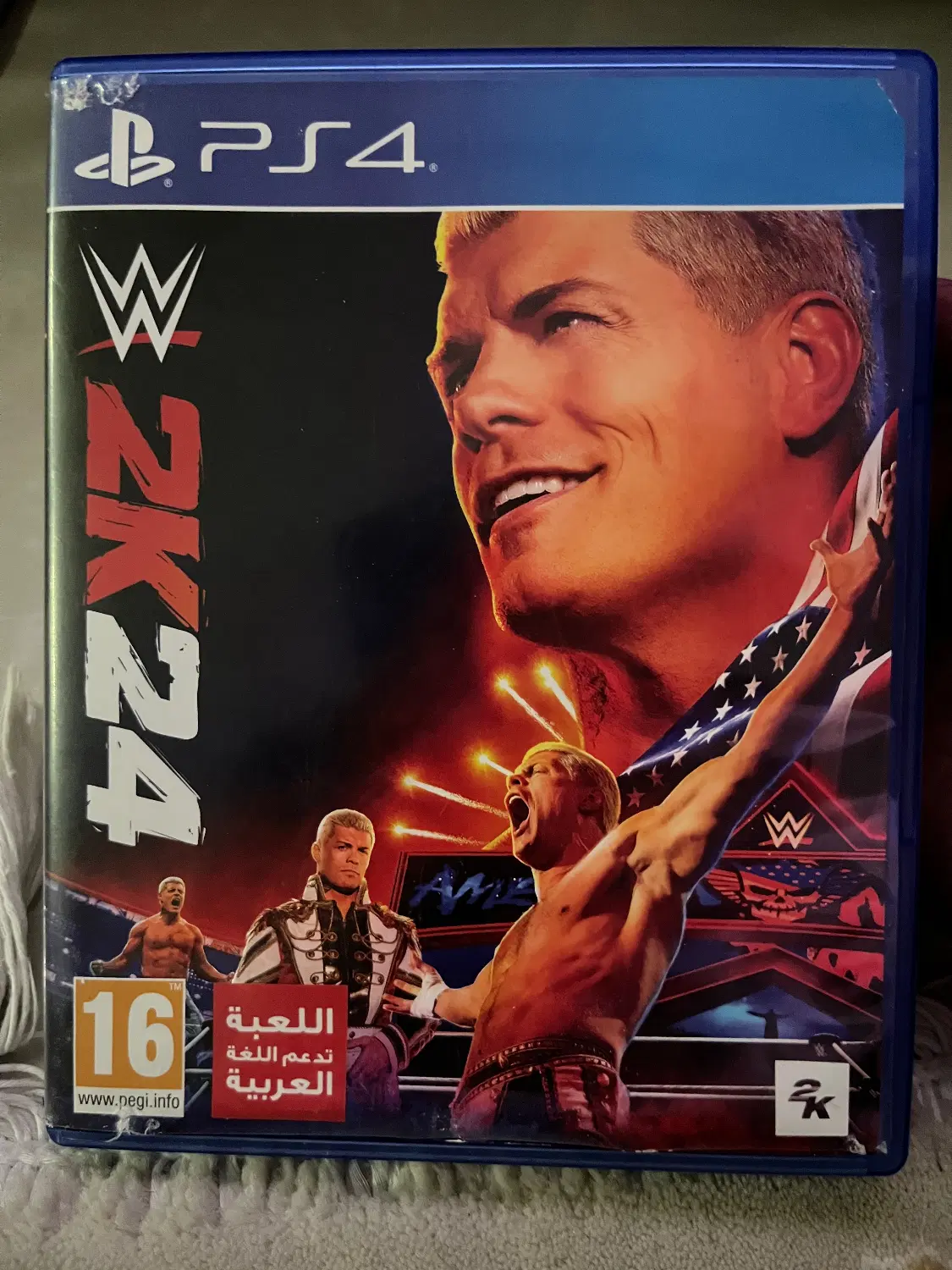 دیسک ps4 کشتی کج بازی|کنسول، بازی ویدئویی و آنلاین|تهران, توحید|دیوار