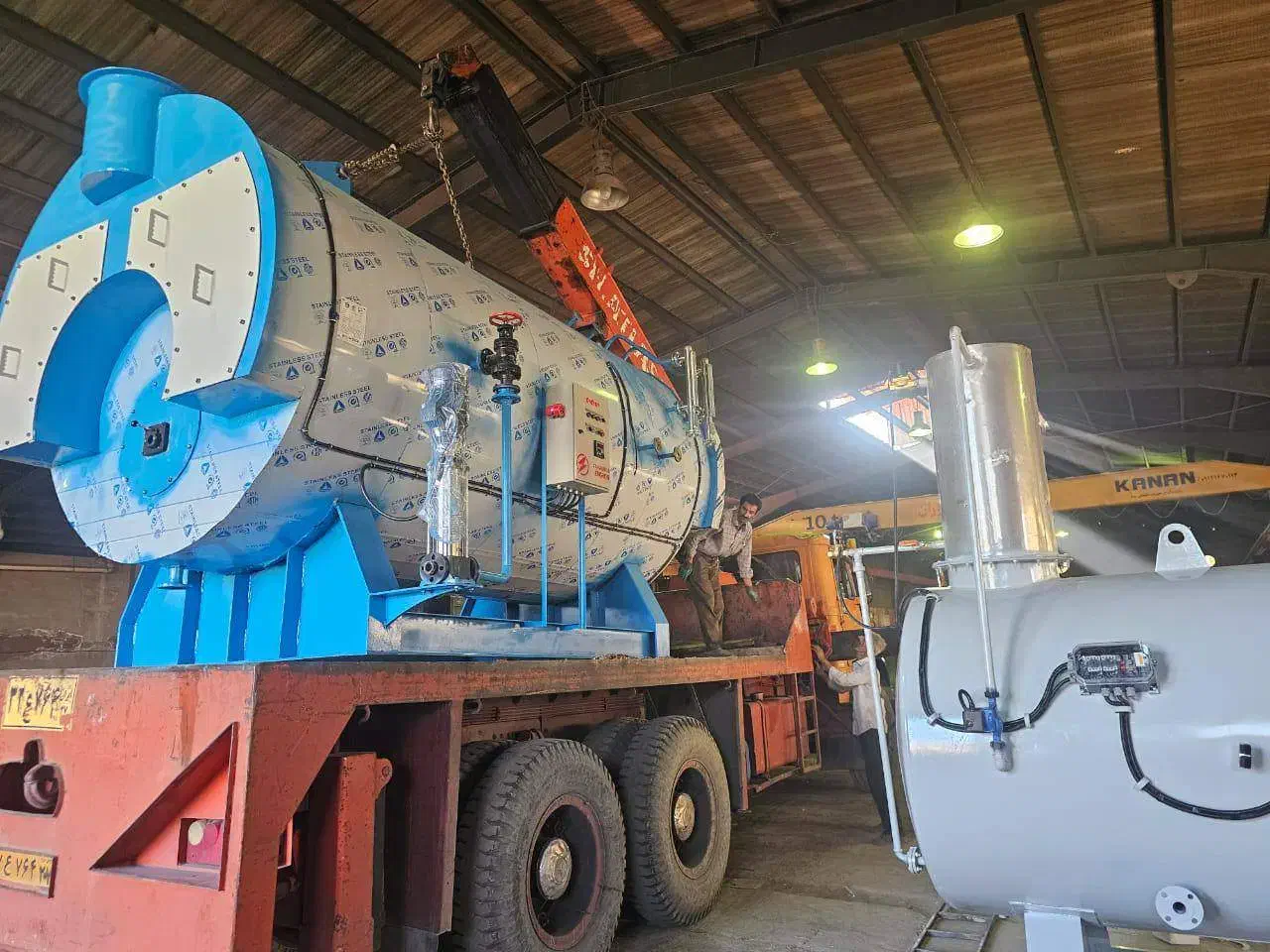 دیگ بخار با فولاد با کیفیت درجه یک|ماشینآلات صنعتی|بیرجند, |دیوار