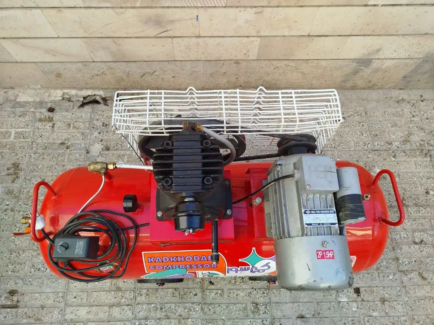 پمپ باد150لیتری کدخدایی|سایر لوازم برقی|شهرکرد, |دیوار