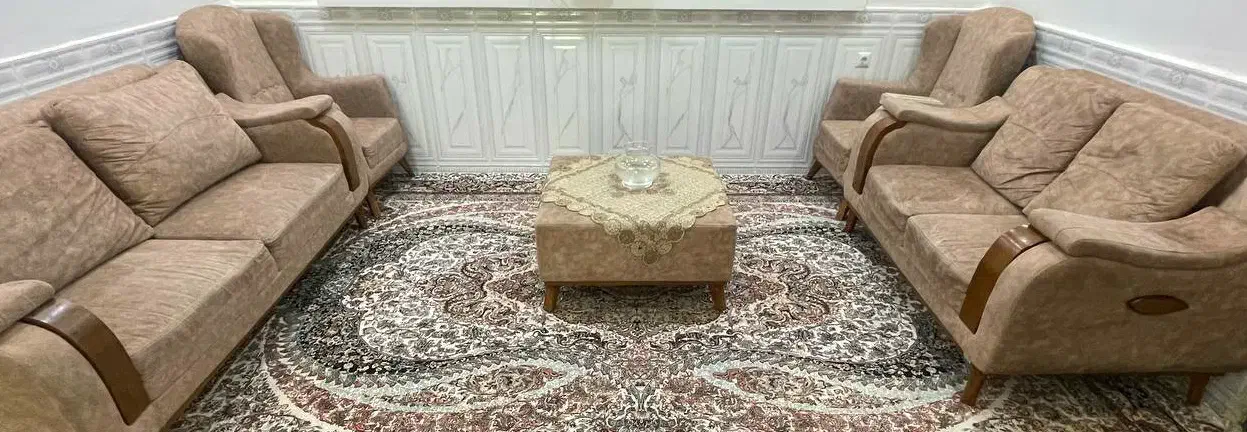 مبل هفت نفره تمیز|مبلمان خانگی و میز عسلی|شوش, |دیوار
