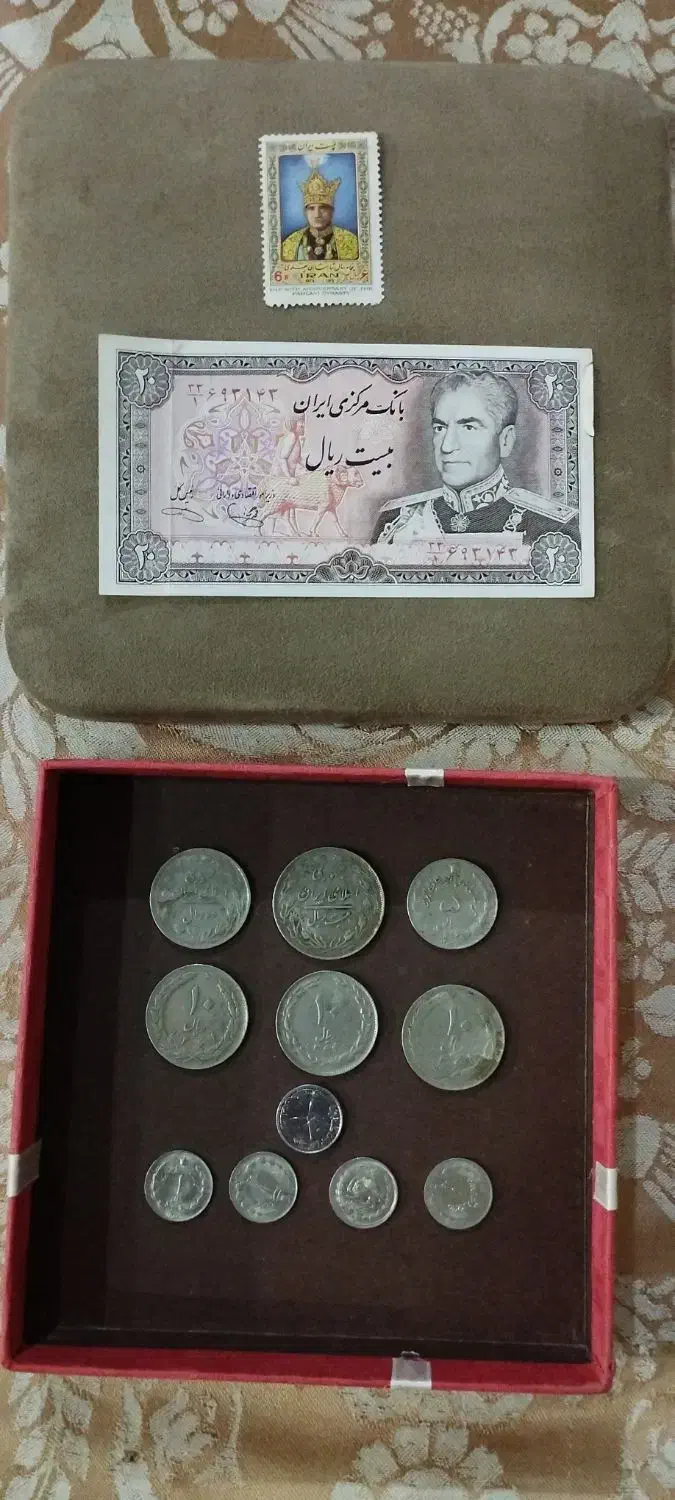 اسکناس و تمبر و سکه های قدیمی|کلکسیون سکه، تمبر، اسکناس|شیراز, فرهنگ شهر|دیوار