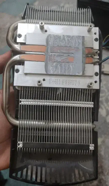 فن و هیت سینک کارت گرافیک|قطعات و لوازم جانبی رایانه|ورامین, شهرک ولیعصر|دیوار