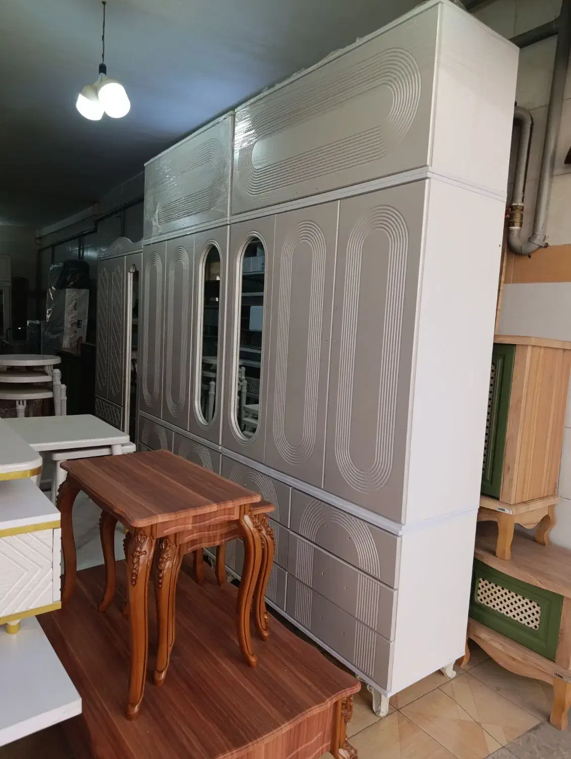 کمد سه تیکه عرض 120شش کشو وکیوم ا|جاکفشی، کمد، دراور|قدس, شهرقدس|دیوار