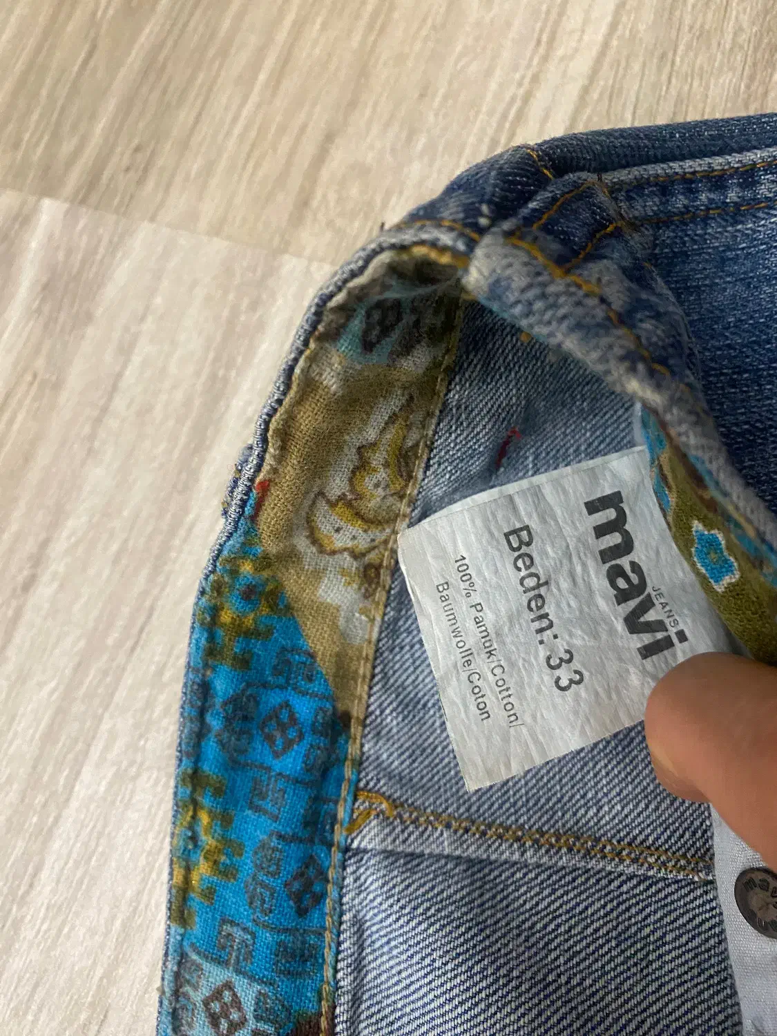 شلوار لی نو سایز ۴۰ ۴۲|لباس|باسمنج, |دیوار