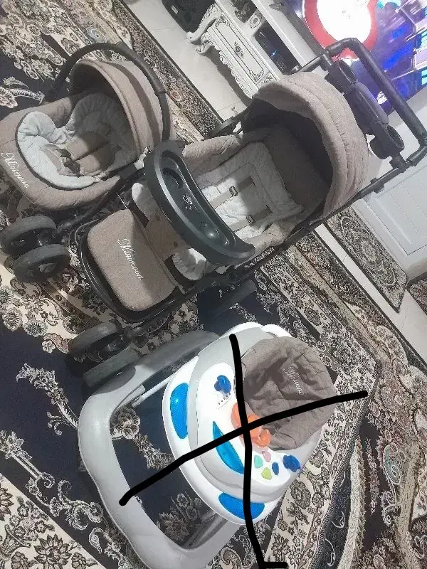 کالسکه روروعک کریر ست هم و جدا|کالسکه و لوازم جانبی|خمین, |دیوار