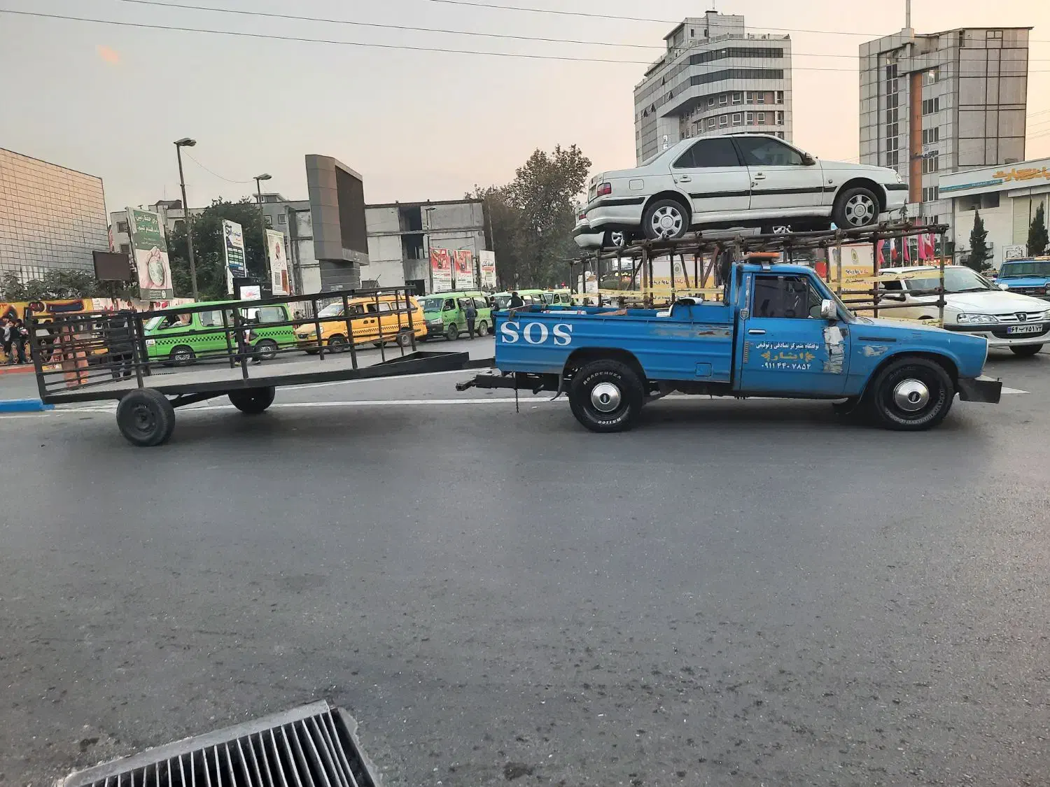 فروش نیسان یدک کش جک هیدرولیکی|خودرو سواری و وانت|آمل, |دیوار