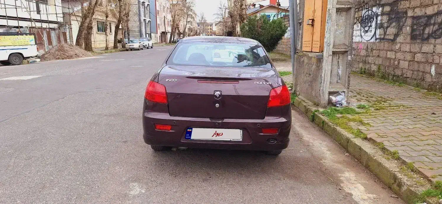 رانا مدل 94 بادمجانی|خودرو سواری و وانت|رشت, کوی جام جم|دیوار