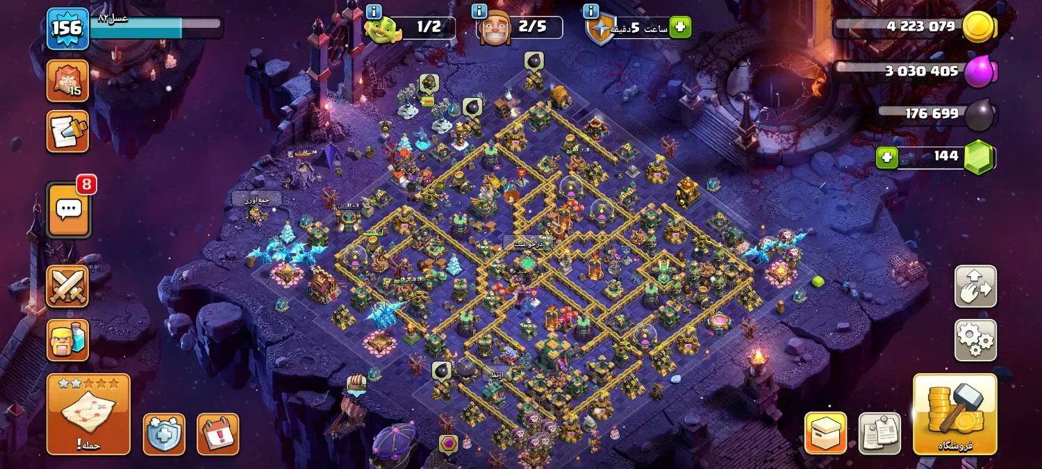 کلش آف کلنز بهترین|کنسول، بازی ویدئویی و آنلاین|زابل, |دیوار