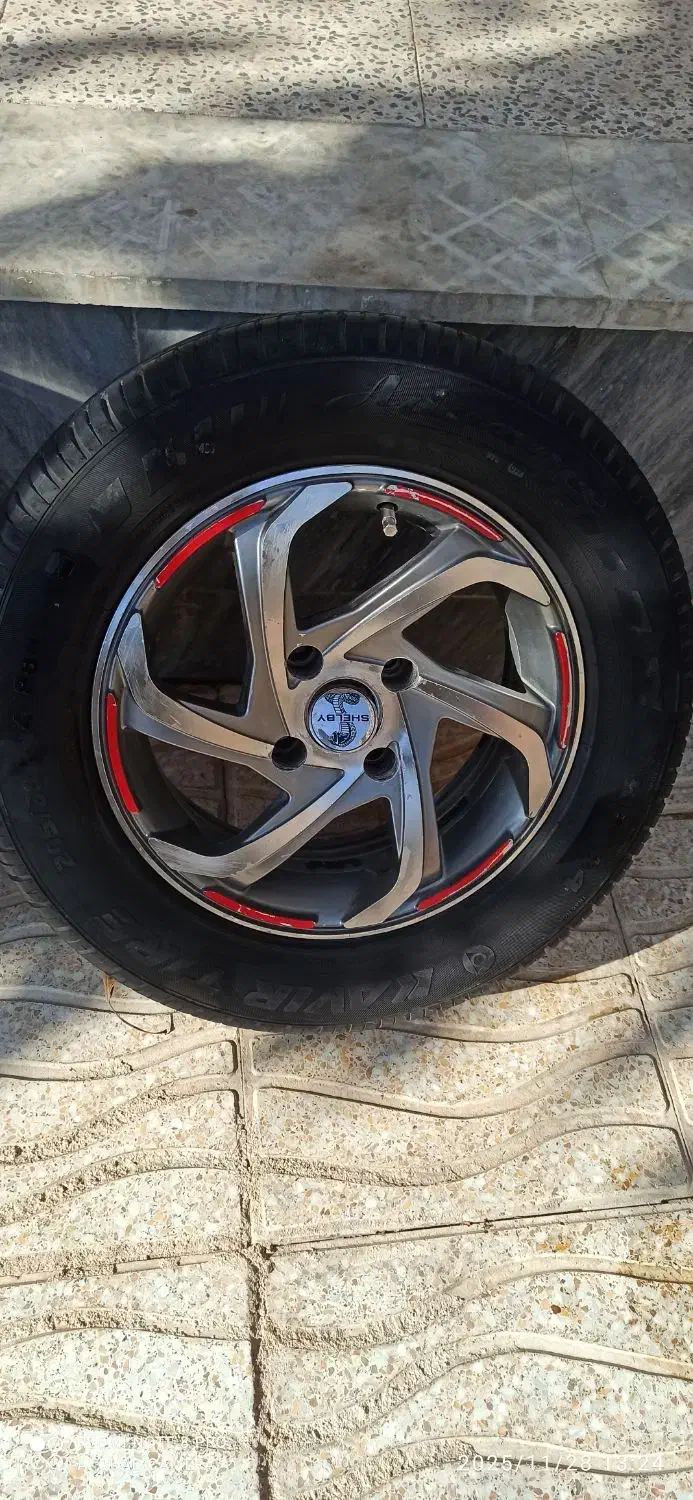 رینگ سایز 14 تایر 80٪|قطعات یدکی و لوازم جانبی|خرمدشت, |دیوار