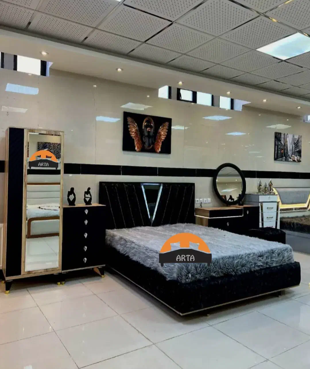 سرویس خواب ملورین دو نفره و 1 نفره|تخت و سرویس خواب|چهاردانگه (تهران), |دیوار