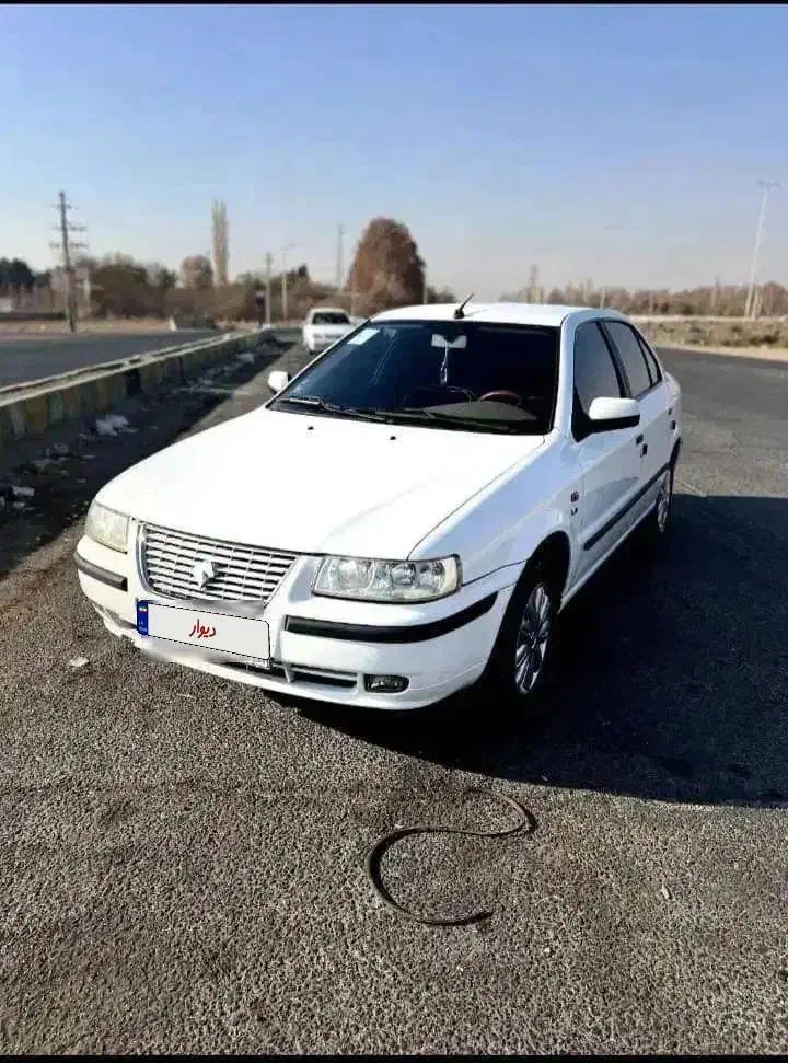فروش خودرو سمند ۹۹مدل lxu7 سفید|خودرو سواری و وانت|تهران, اتحاد|دیوار