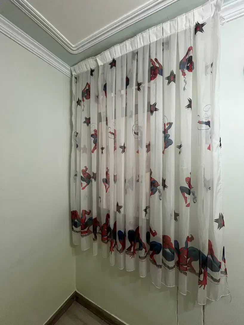 پرده اتاق کودک|پرده، رانر، رومیزی|تبریز, |دیوار