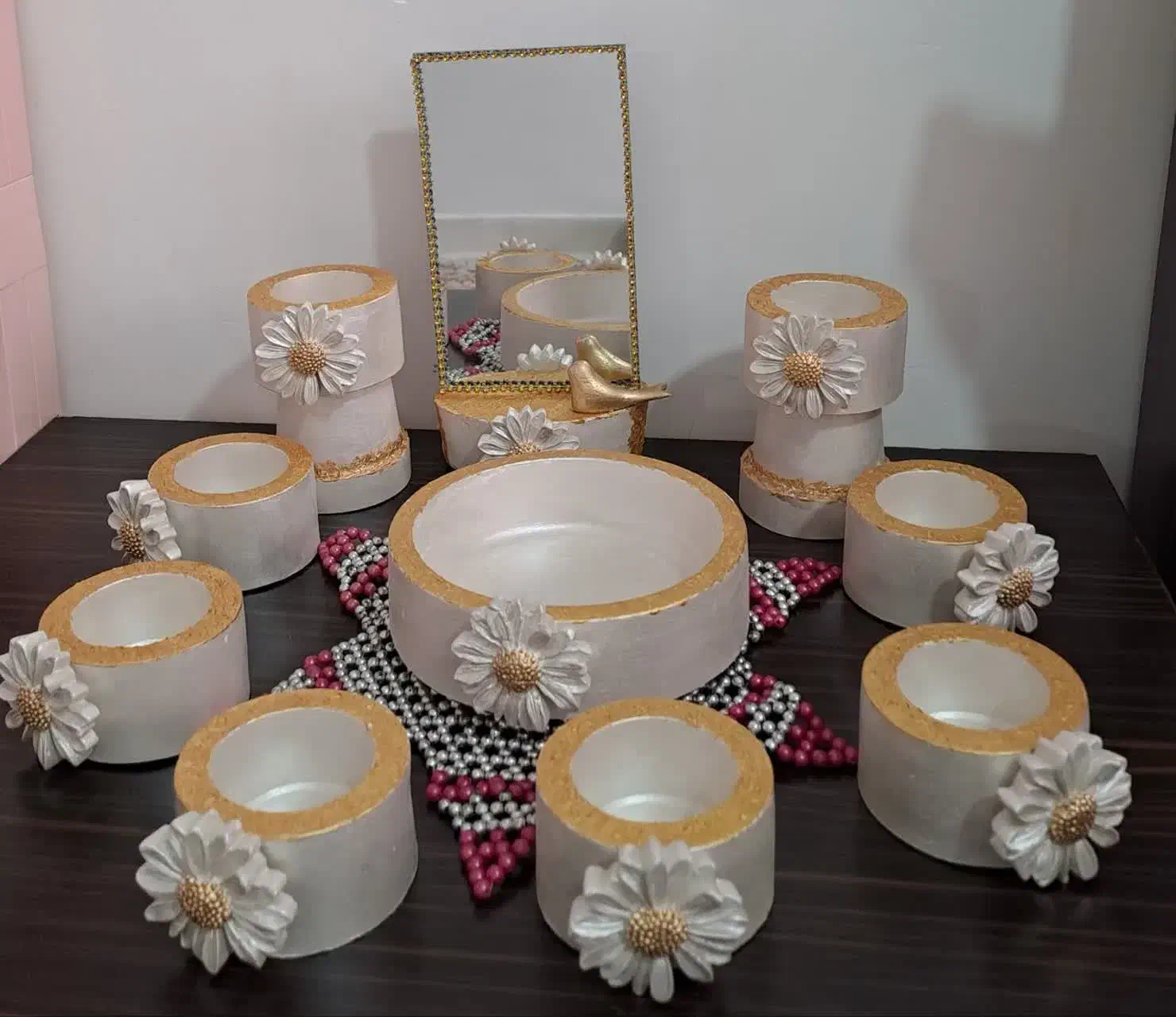 هفت سین و شمع|صنایع دستی و سایر لوازم تزئینی|سرپل ذهاب, |دیوار