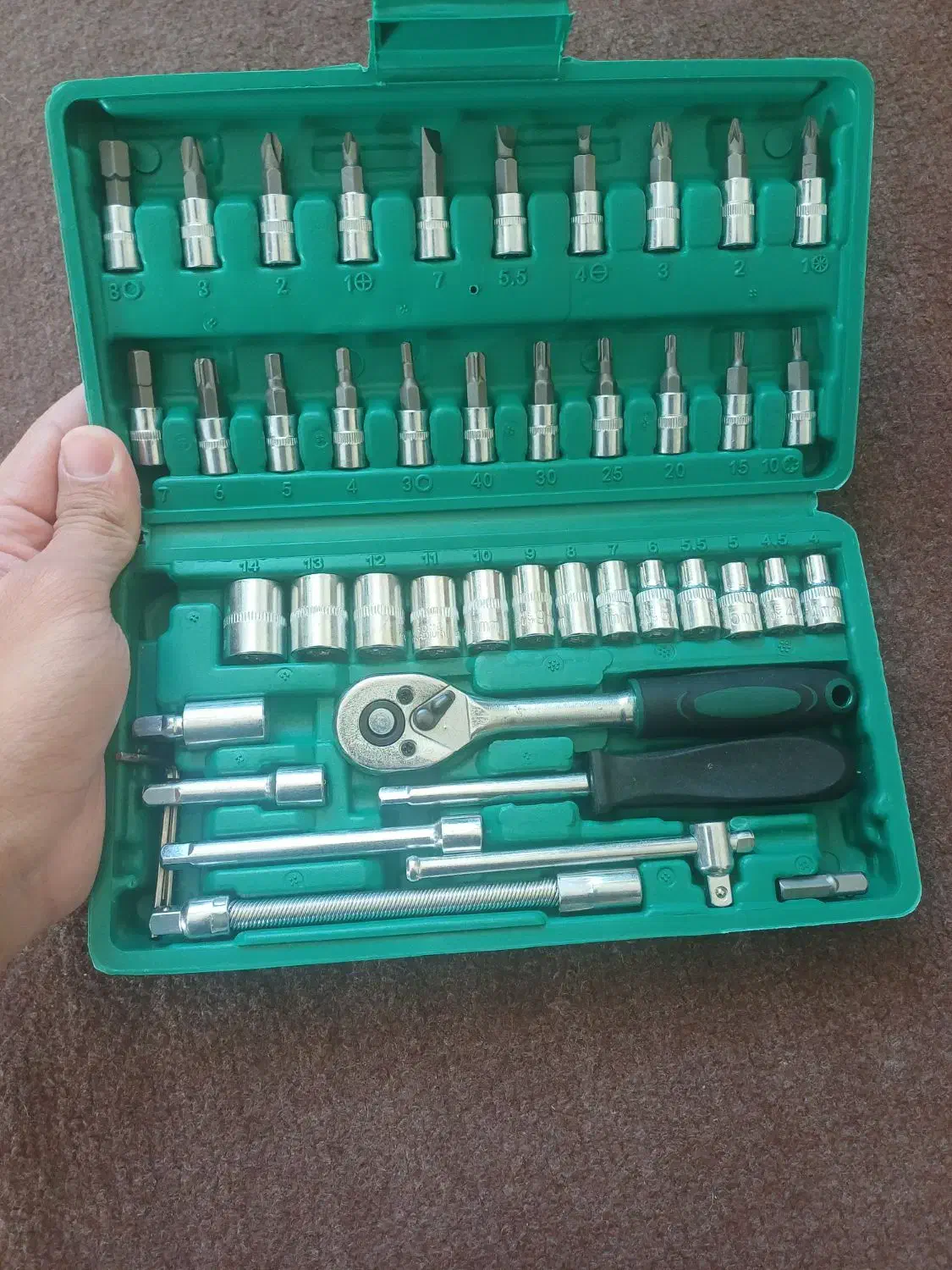 آچار بکس ۴۶ پارچه|ابزارآلات|سنندج, |دیوار