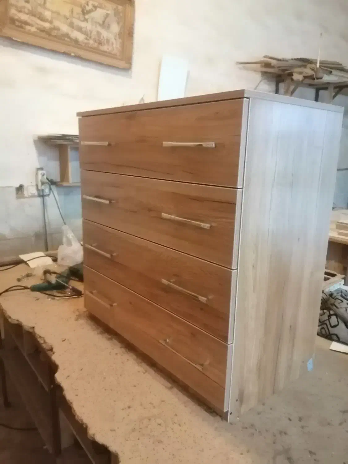 دراور 4 کشو|جاکفشی، کمد، دراور|بندر ترکمن, |دیوار