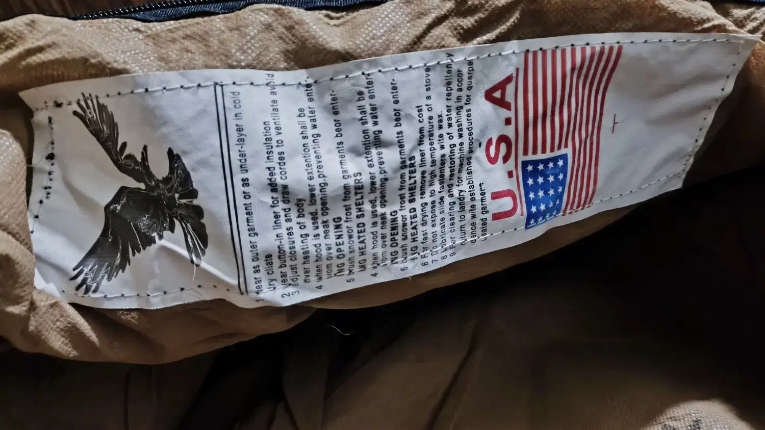 کسیه خواب ضد آب U. S. A|کوهنوردی و کمپینگ|جوانرود, |دیوار