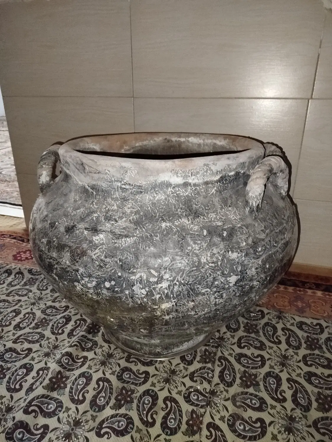 گلدان|گل و گیاه طبیعی|قرچک, مهدیه|دیوار