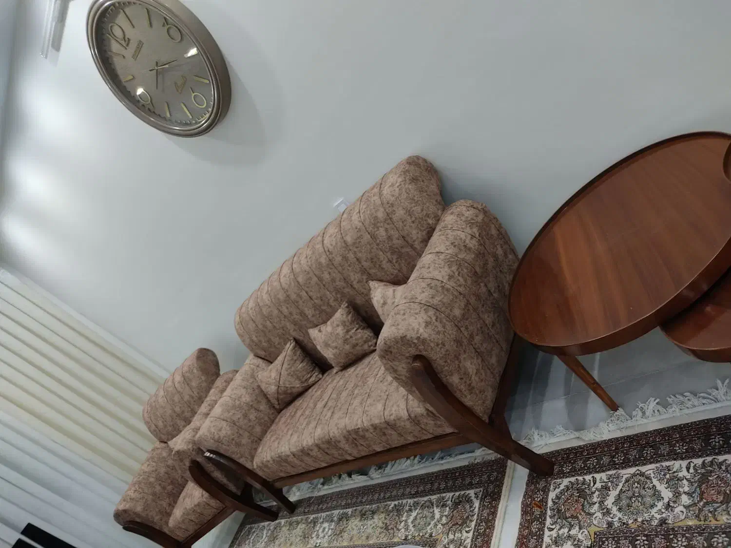 مبل ۷نفره نو و جلو مبلی|مبلمان خانگی و میز عسلی|شهریار, شهرک امیریه|دیوار