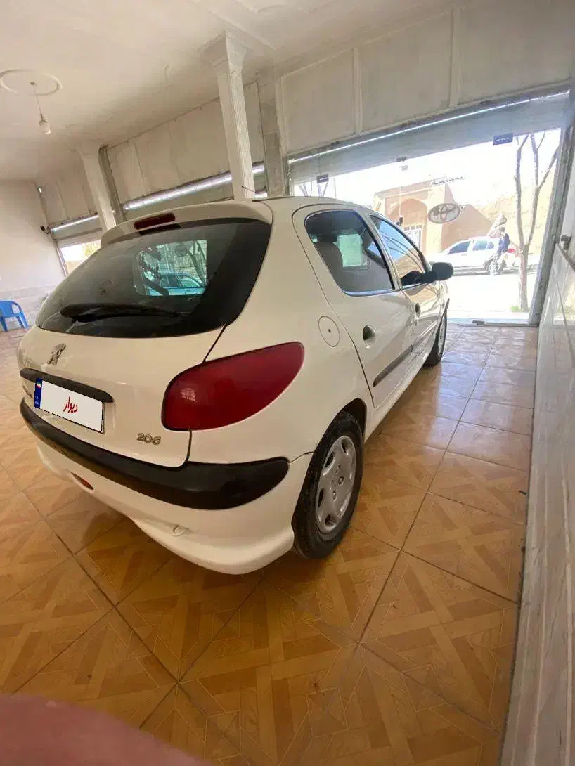 206 مدل ۸۹|خودرو سواری و وانت|بیرجند, |دیوار