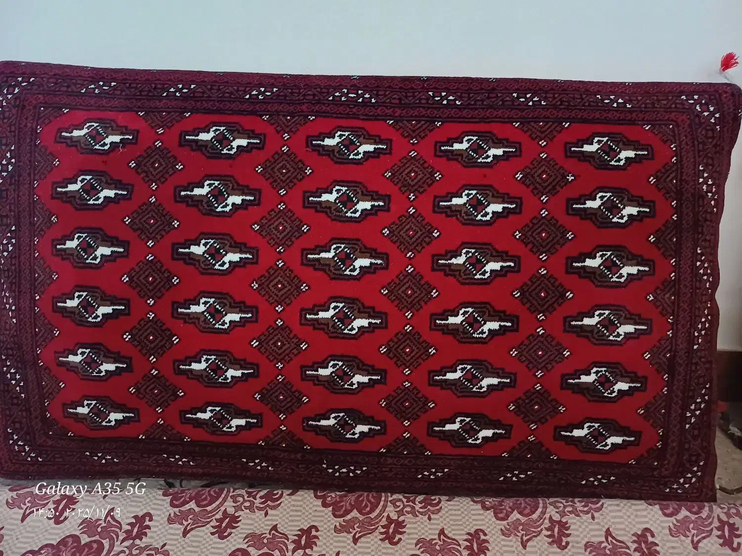 ۴ عدد پشتی دیواری کار کرده|پشتی|فومن, |دیوار