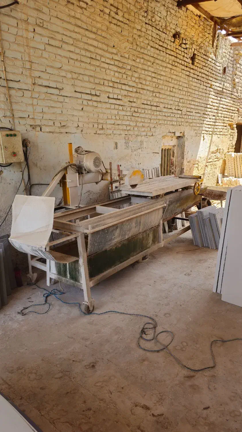 فرزآبی سنگبری سرامیک بر|ماشین‌آلات صنعتی|قم, بقیع|دیوار