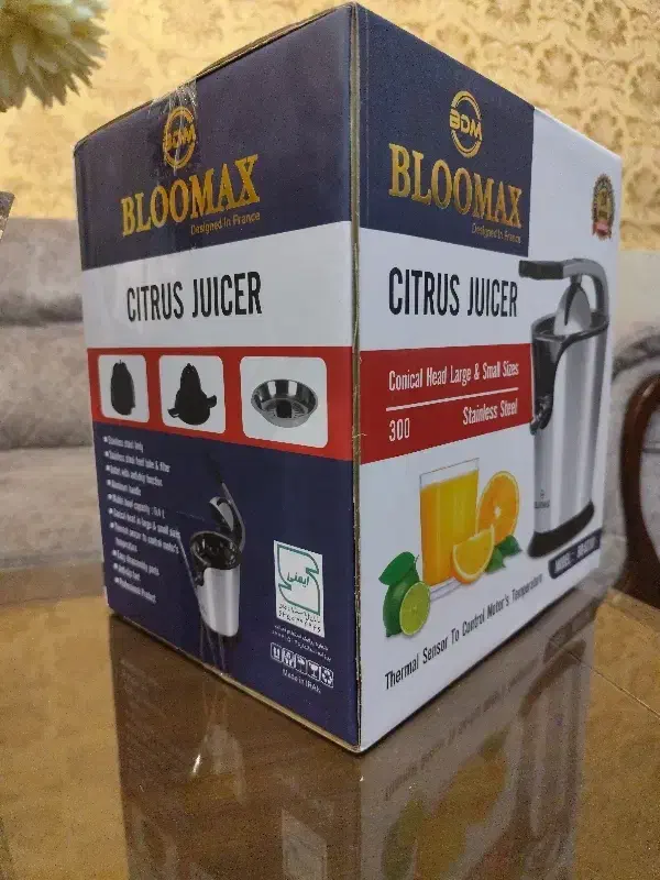 آب مرکبات گیری BLOOMAX|آبمیوه‌گیر و آب‌مرکبات‌گیر|تهران, پاسداران|دیوار