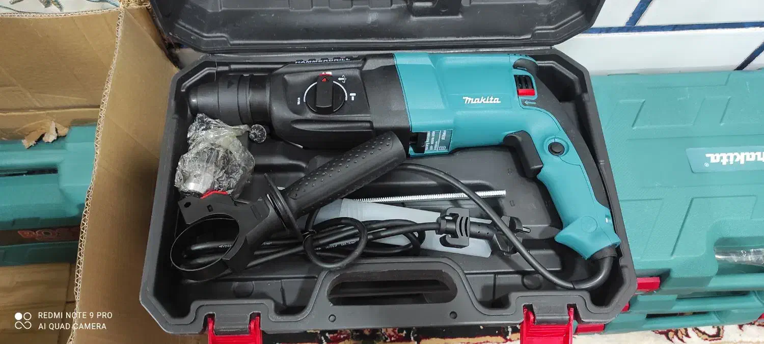 دریل 3کیلویی بتن کن تخریب 3کاره ماکیتا|ابزارآلات|اهواز, پردیس دو|دیوار