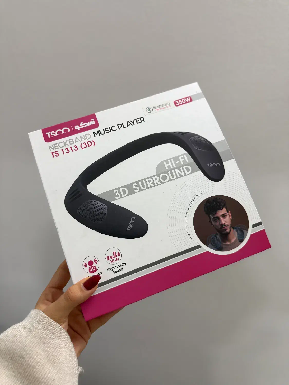 اسپیکر گردنی بلوتوثی تسکو TS 1313|پخشکننده همراه|اصفهان, شفق|دیوار