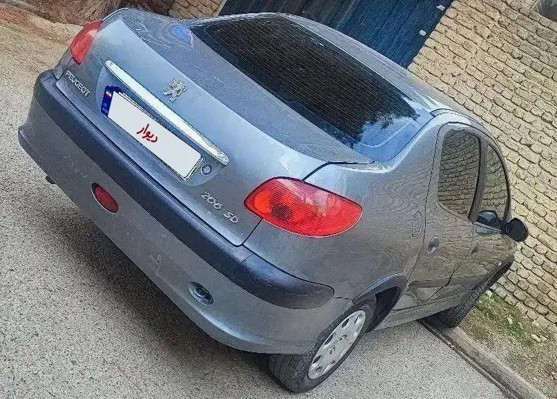 206SD  مدل1390|خودرو سواری و وانت|نهاوند, |دیوار