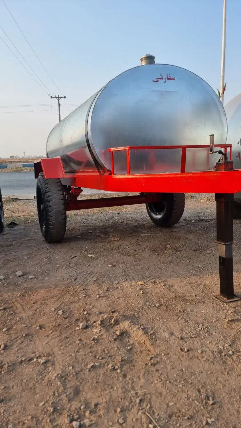 ساخت انواع تانکر چرخدار ۲ هزاز لیتری|ماشینآلات صنعتی|اقبالیه, |دیوار