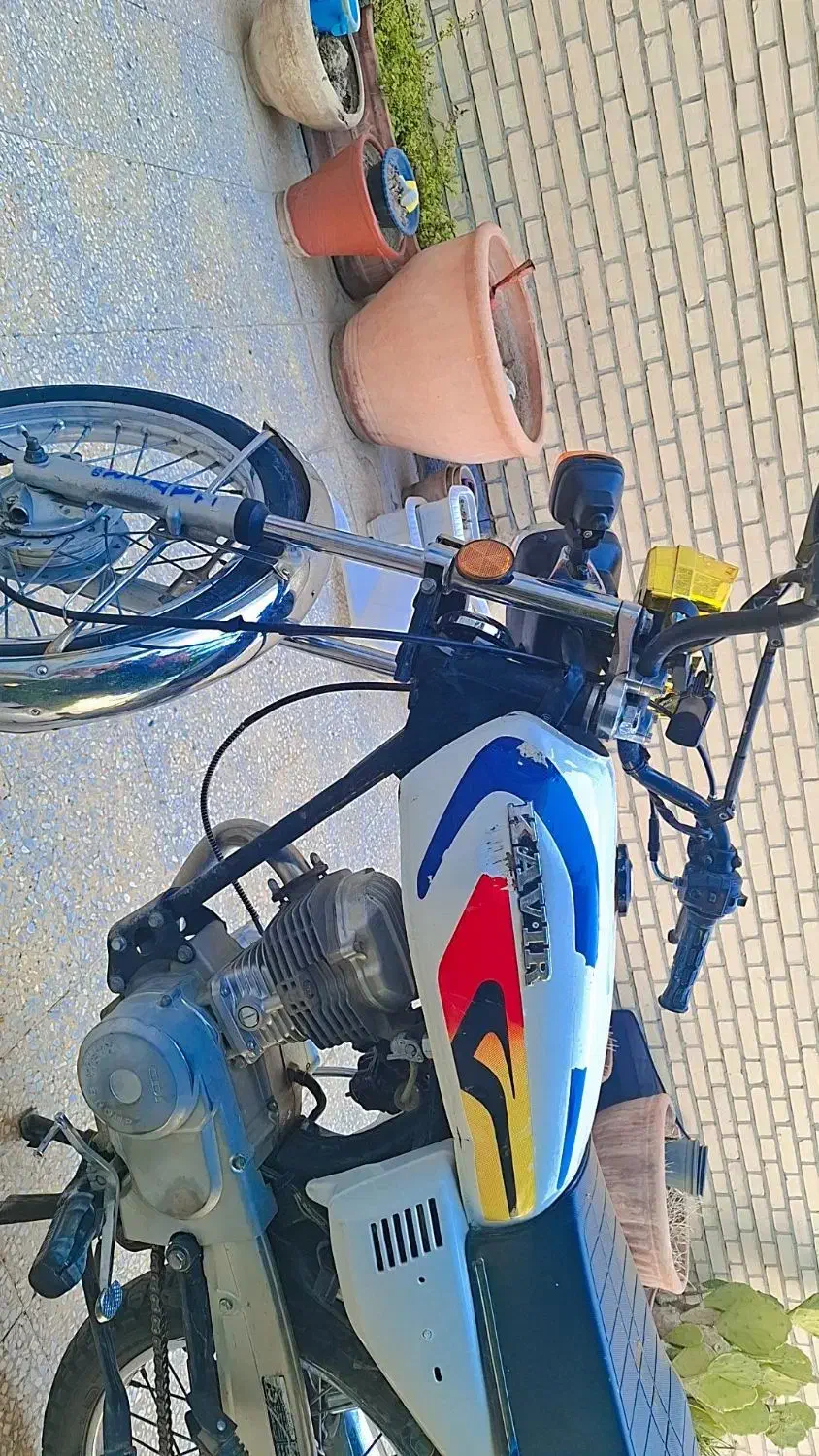 بهرو ۸۶.۱۲۵ انجین طلا  پلاک ملی|موتورسیکلت|بهبهان, |دیوار