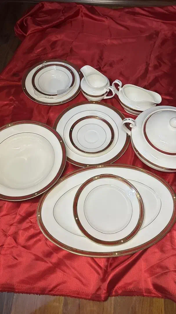 ظروف سرو و پذیرایی بن چاینای اصلی آکبند bone china|ظروف سرو و پذیرایی|اهواز, کیانپارس |دیوار