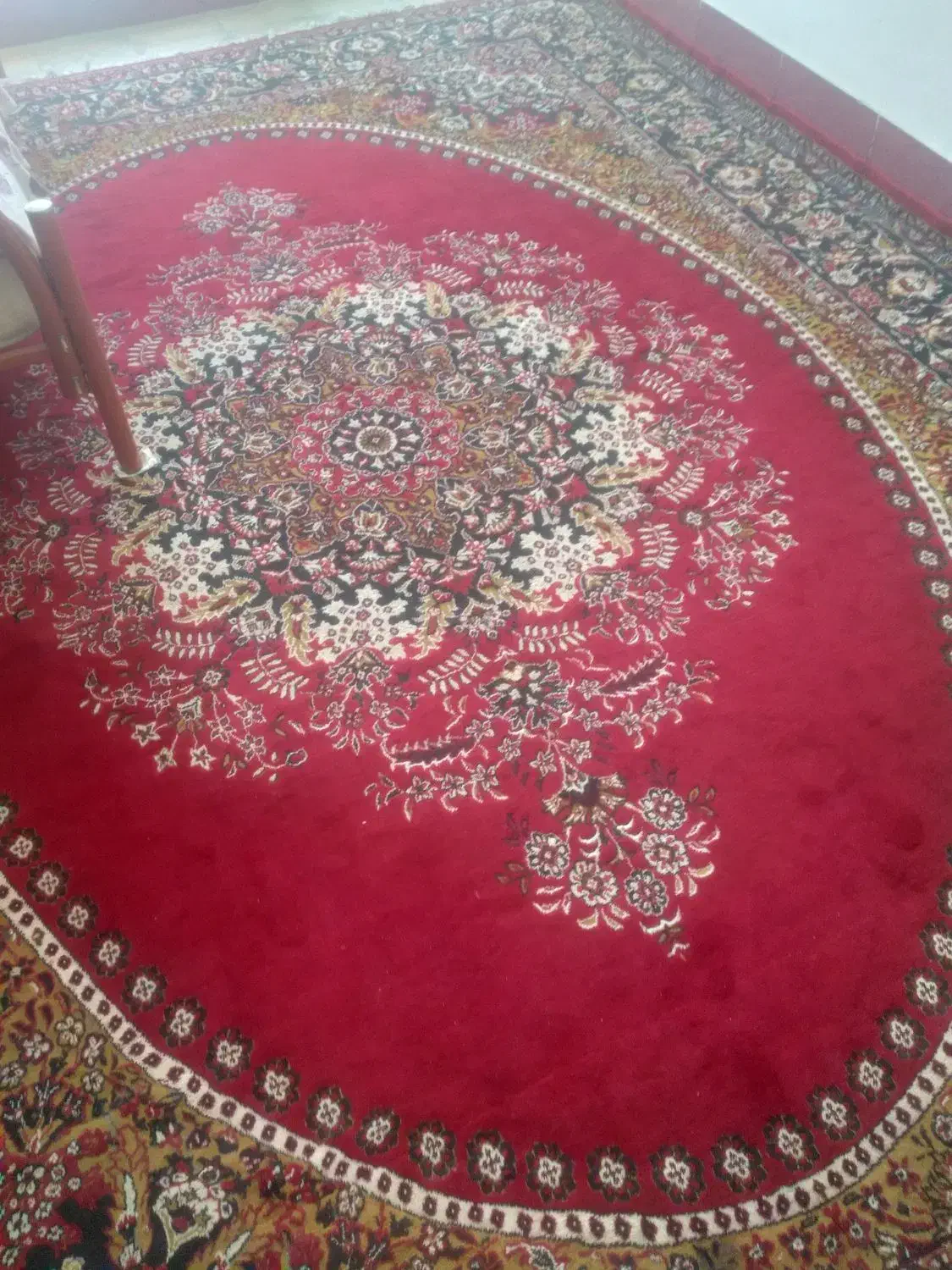 مبل ۷نفره و یک جفت فرش ۷۰۰شانه|فرش|نورآباد ممسنی, |دیوار