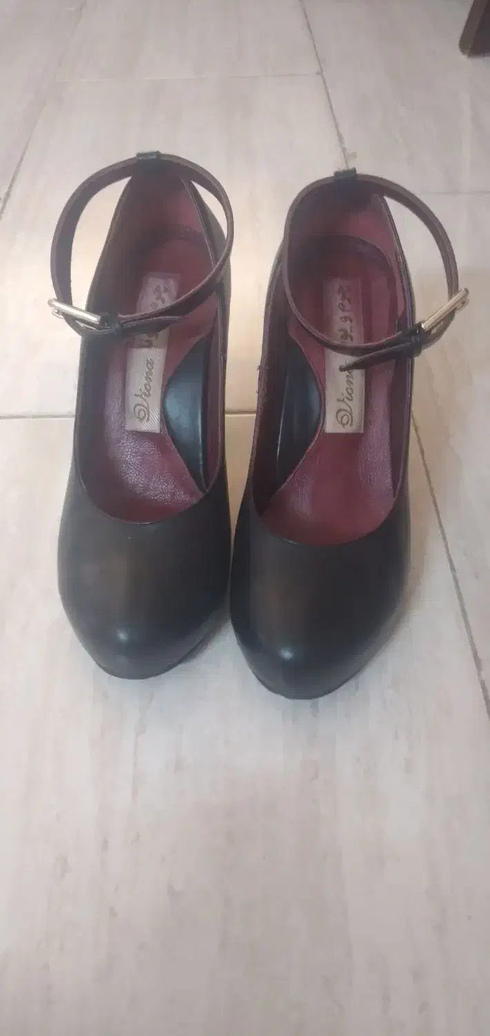 کفش مجلسی چرم طبیعی مارک ویونا|کیف، کفش، کمربند|رودهن, |دیوار