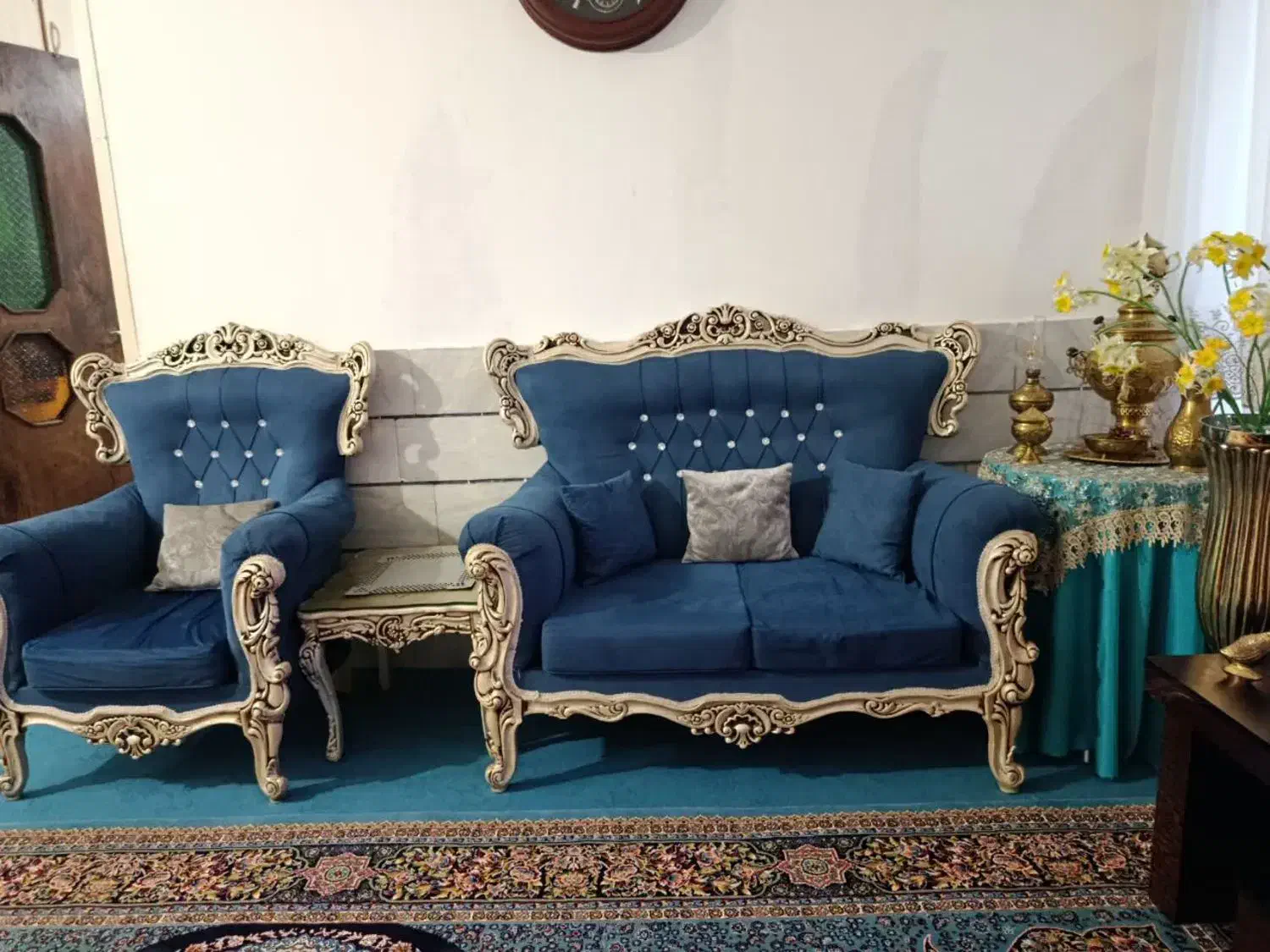 مبل ۹ نفره|مبلمان خانگی و میز عسلی|خمین, |دیوار