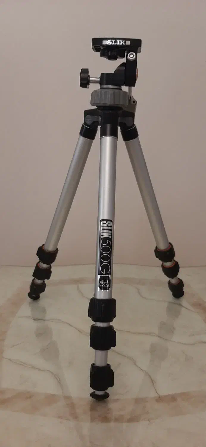 سه پایه دوربین مدل SLIK500 ژاپن|دوربین عکاسی و فیلمبرداری|تهران, ونک|دیوار