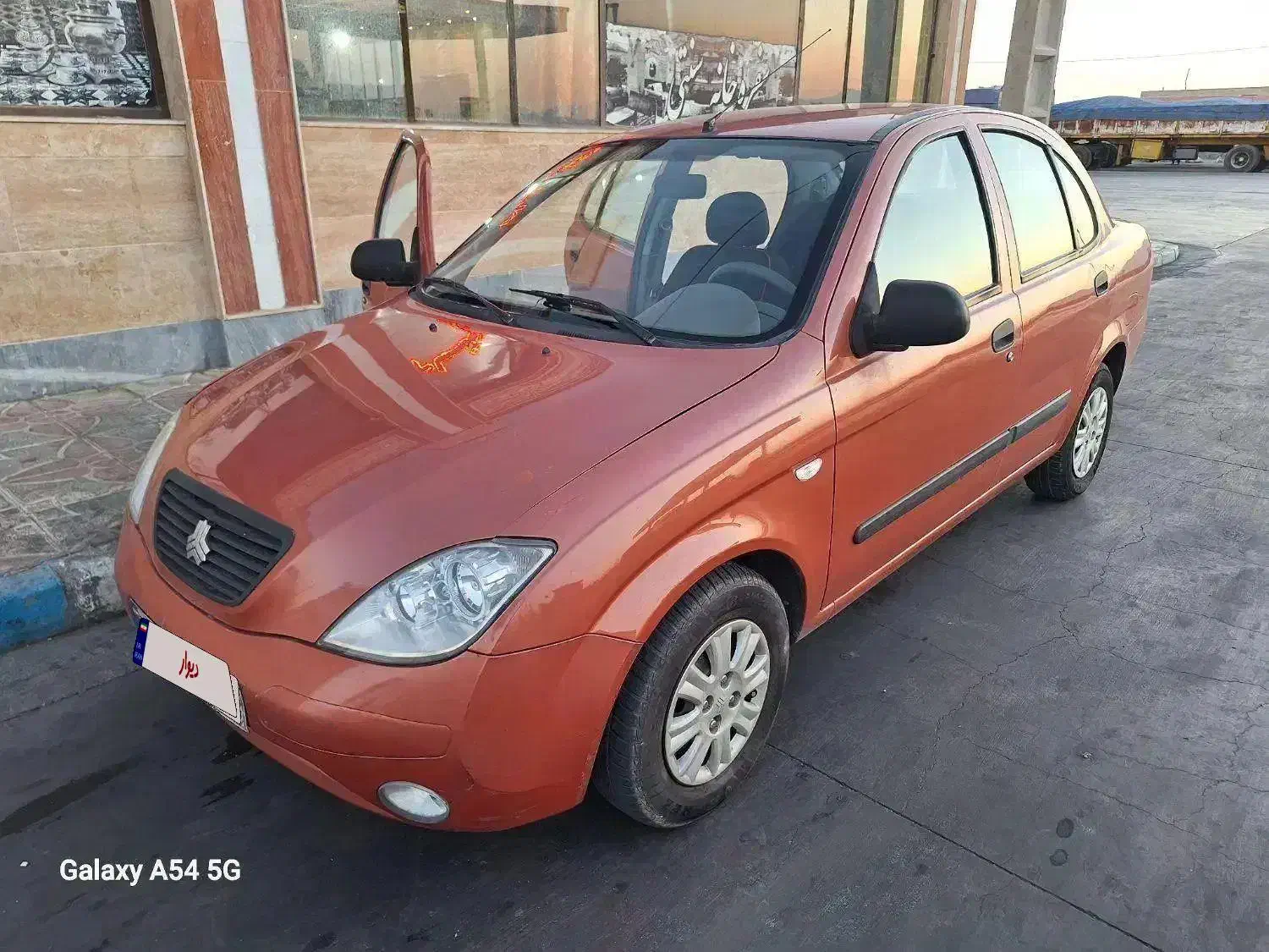 تیبا صندوق دار مدل 1391 شاسی پلمپ نقد،4قسط|خودرو سواری و وانت|یزد, |دیوار