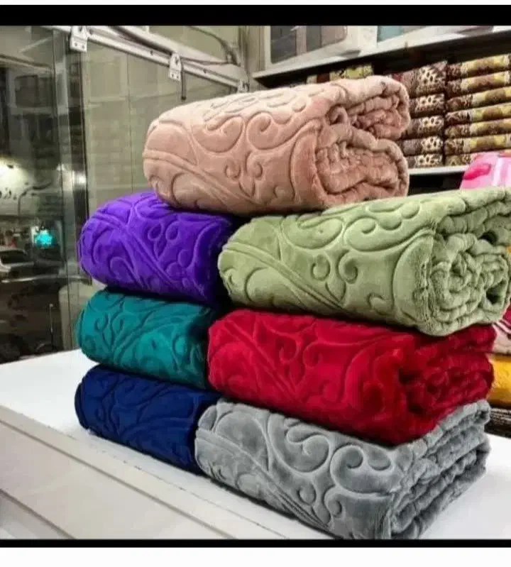 پتوی گلبافت برجسته یک میلیون تومان|رختخواب، بالش، پتو|گرگان, |دیوار