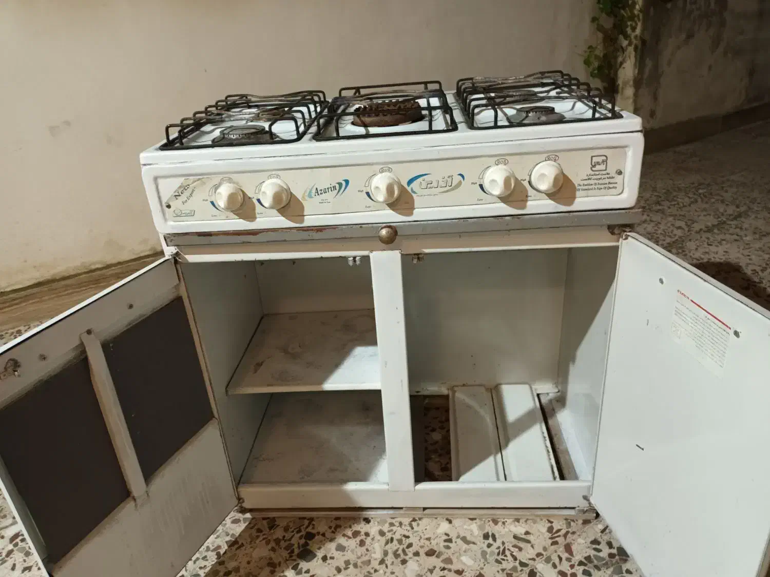 اجاق گاز پنج شعله|اجاق گاز و لوازم برقی پخت‌وپز|لاهیجان, آهندان|دیوار