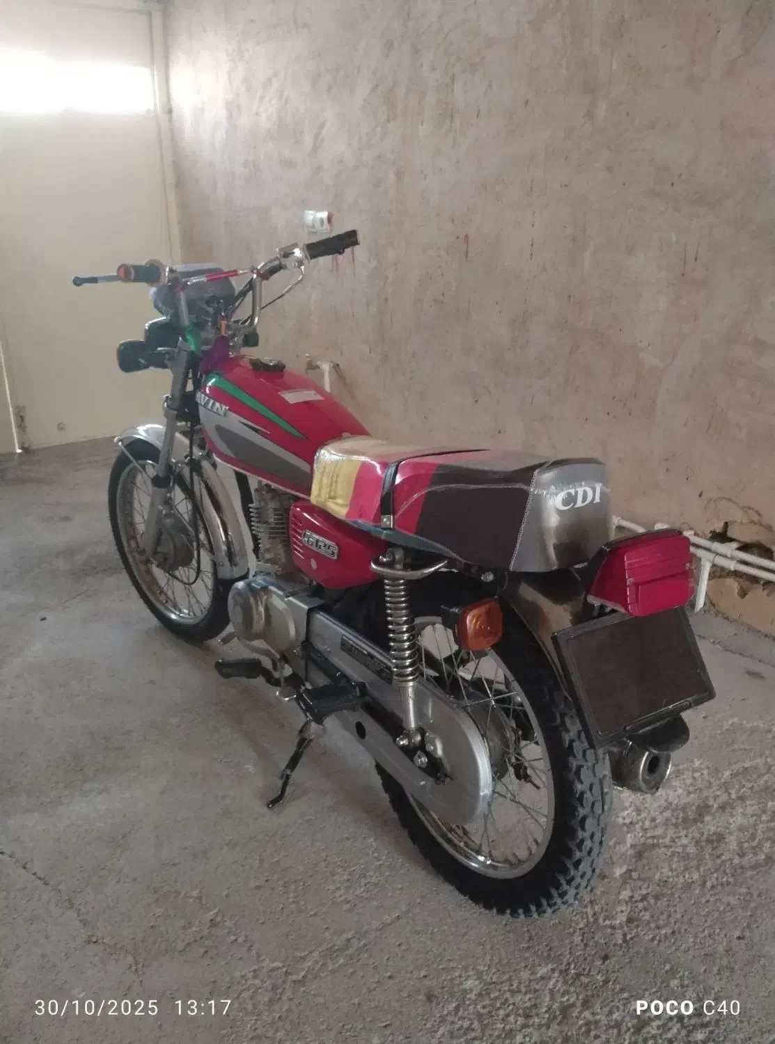 موتور 125 ساوین مدل 97|موتورسیکلت|حمیل, |دیوار