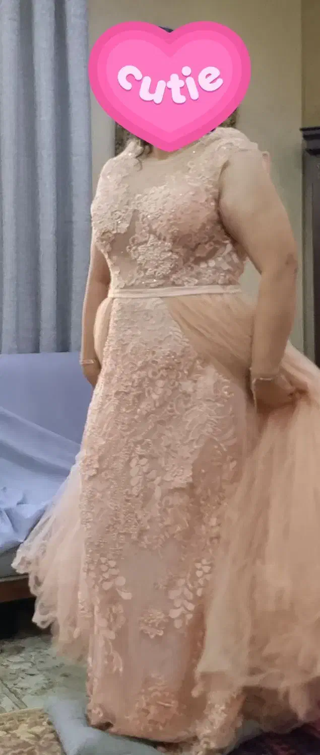 لباس نامزدی گلبهی شیک و...|لباس|مشهد, کوشش|دیوار