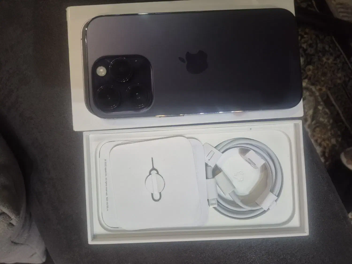 آیفون ۱۴پرو درحدصفر|موبایل|تاکستان, |دیوار