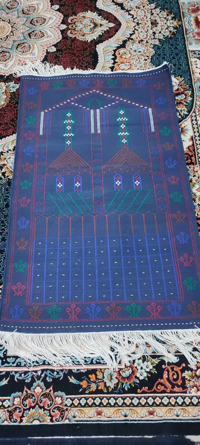 جانمازی دستبافت|صنایع دستی و سایر لوازم تزئینی|آق قلا, |دیوار