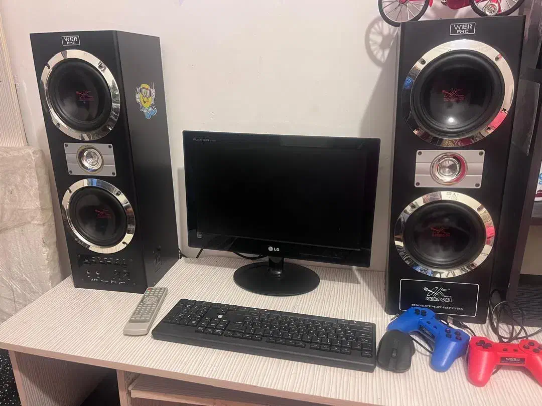 یک عدد کامپیوتر با تمام لوازم جانبی|رایانه رومیزی|اسالم, |دیوار