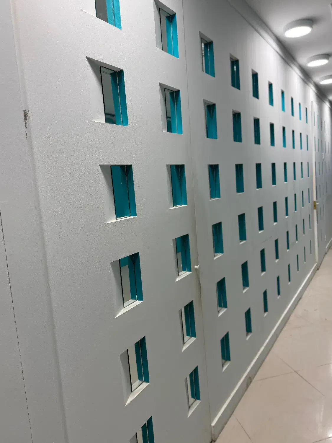 پارتیشن ۸ متری آیینه کاری با دو درب نصب شده روی آن|خدمات پیشه و مهارت|سنندج, |دیوار