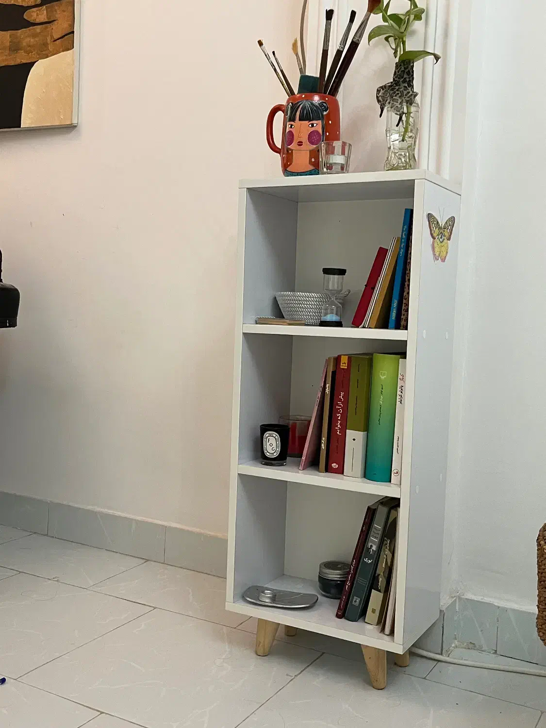 شلف سه طبقه|کتابخانه، شلف، قفسه‌های دیواری|رشت, معلم|دیوار