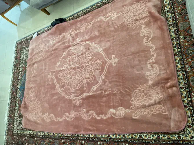 پتو گلبافت یک‌نفره آکبند (نو در پک اصلی)|رختخواب، بالش، پتو|تهران, سبلان (لشگر)|دیوار