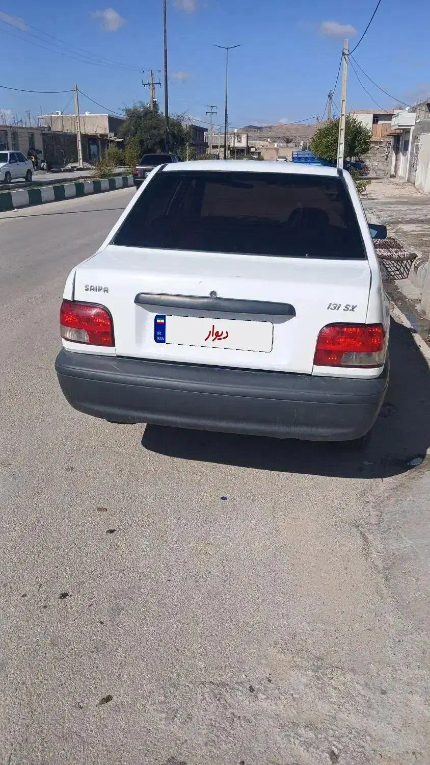 پراید 1390 سفید|خودرو سواری و وانت|بهبهان, |دیوار