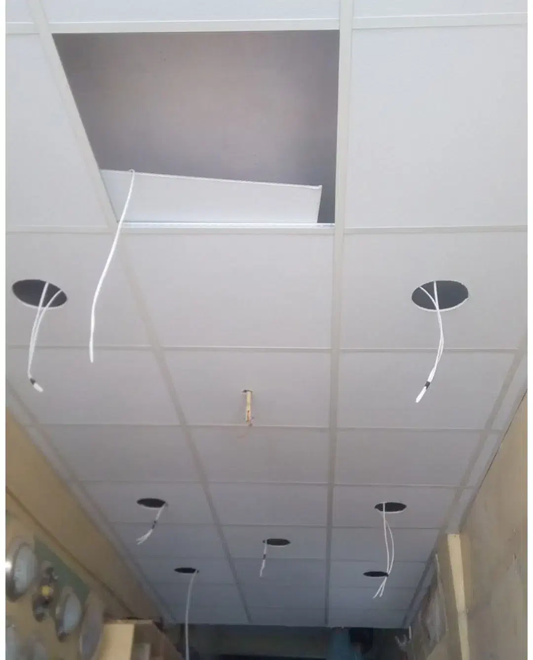 نصب کناف آذران پلاستیک تایل 60در60|خدمات پیشه و مهارت|گنبد کاووس, |دیوار