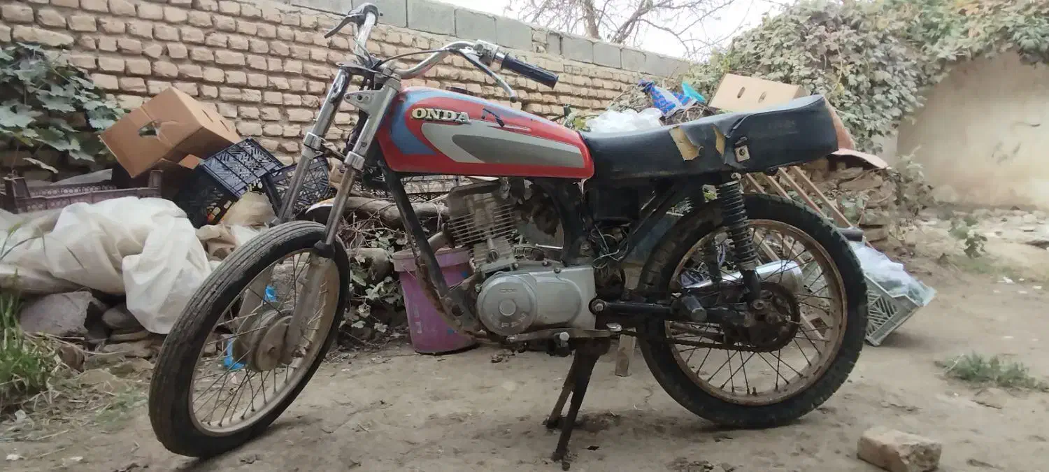 موتور 125مزائده|موتورسیکلت|انبارآلوم, |دیوار